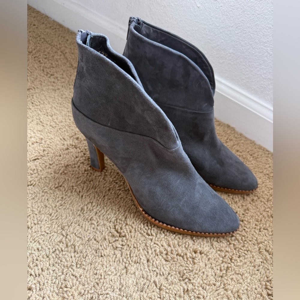 Jon Josef Gray Ankle Bootie SZ 8